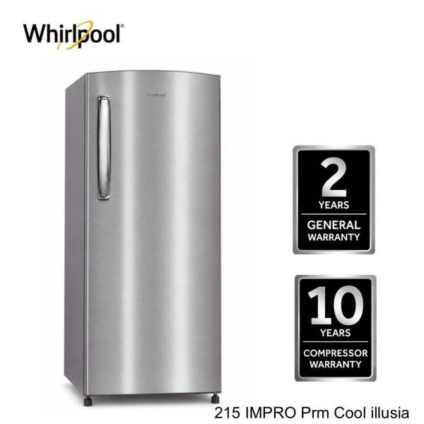 WhirlpooI 200 Litres Single Door Refrigerator 215 IMPRO Prm Cool illusia - Image 2