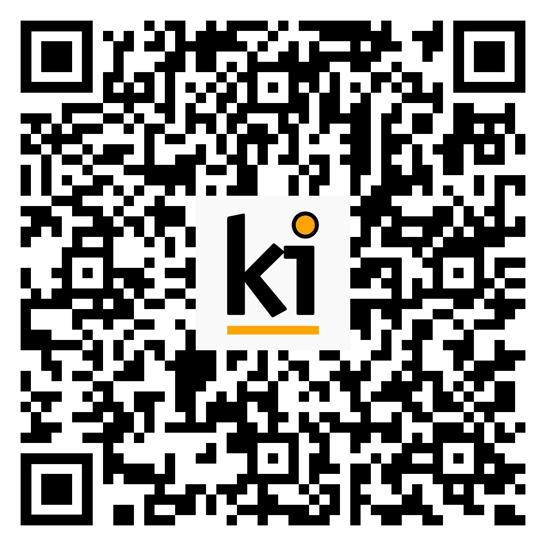 Kinaun App Google Play QR Code