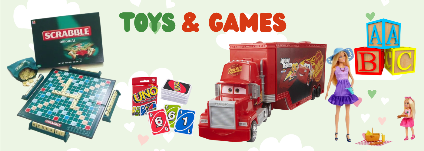banner toys and games