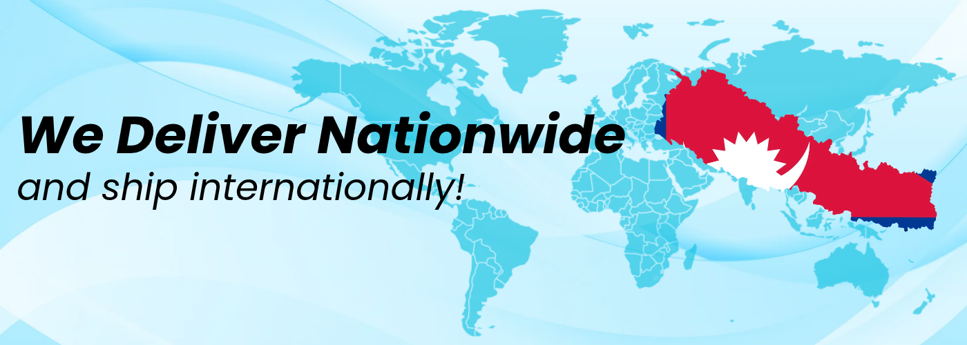 We deliver nationwide and ship internationally!