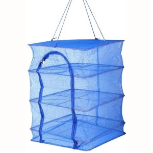 Foldable 4 Layers Drying Rack for Vegetable Dishes Mesh Hanging Drying Net Hanging