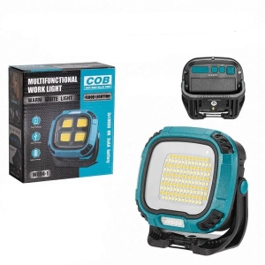 New 30W LED Floodlights Spotlights LED COB Search Lights Outdoor Lamp Rechargeable Cordless LED Work Light
