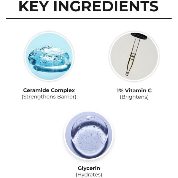 Dr. Sheth’s Ceramide & Vitamin C Face Wash -100g - Image 3
