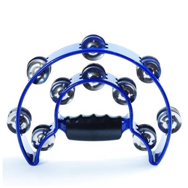Hand Held Multiple Jingled Musical Tambourine - Image 2