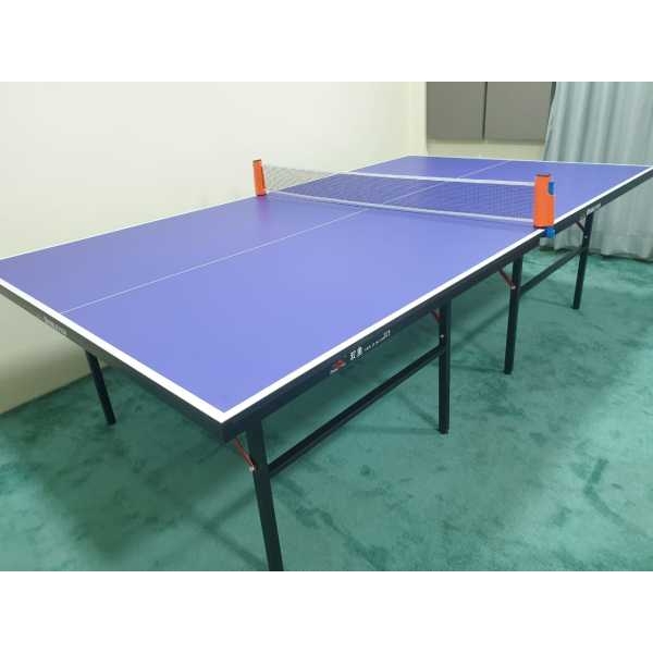 Double Fish Table Tennis ( Pingpong) Board Nonwheeled Foldable By Mitrata(blue) - Image 3