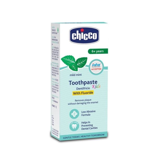 Chicco Toothpaste Mild Mint 6y+ with Fluorine - Image 2