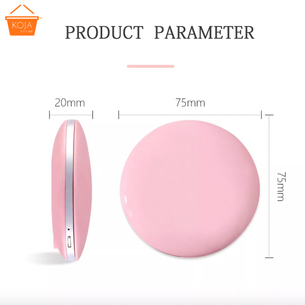 KOJA USB Chargeable Portable LED Makeup Mirror - Image 2