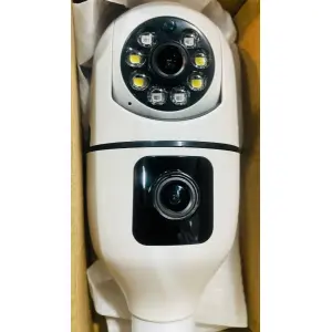 Wifi Smart Net Camera Tracking 360° Rotation 3D Panoramic Security 1080p Two Way Audio Voice Bulb Both 2MP PTZ IP Camera Night Vision CCTV