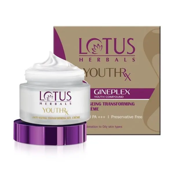 Lotus Herbals YouthRx Anti-Ageing Transforming Day Creme SPF-25 PA+++ Preservative Free_50 gm