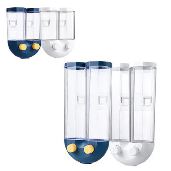 Transparent Sealed Storage Box Grains Food Storage Tank Household Kitchen Cans Containers Dry Cereals Box Rice Bean Dispenser - Image 3