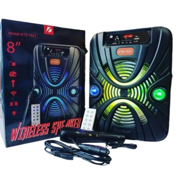 Speaker Bluetooth wireless Bluetooth speaker karaoke micropon - Image 2