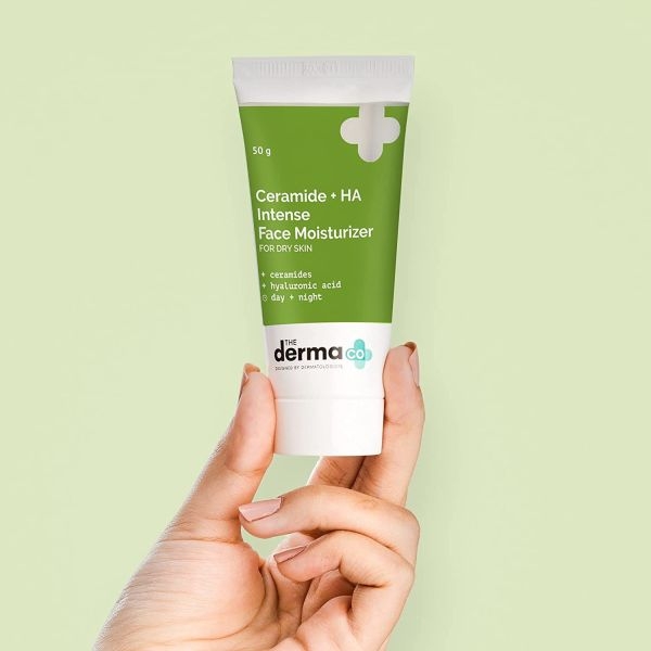 The Derma Co Ceramide + HA Intense Face Moisturizer, Dry Skin Moisturizer - 50 gm - Image 2