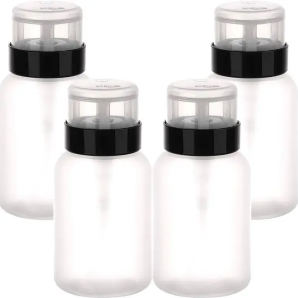 Nails Push Down OPI Remover Bottle Nail Remover Bottle Water Bottle Dispenser Pressure Dispenser Closable Alcohol Bottle Container Water Bottle