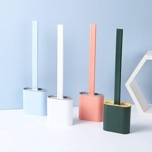 Silicone Wall-Mounted Toilet Brush - Image 4