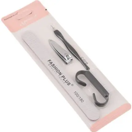 Fashion Plus Manicure Set Beauty Nail Cutter Nail Clipper Dust Remover Nail Filer Manicure Tools