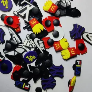 6 Pcs Charms for Crocs by Comfort Corner | Trendy New Decorations | Decoration for Crocs | Shoe Charms