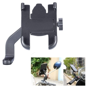 Phone Holder For Bike And Scooter in Handle Bar Or in Mirror Alumunium