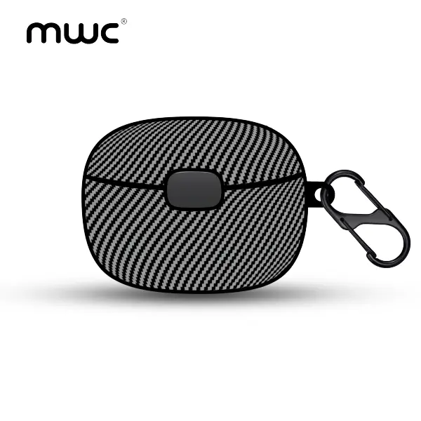 MWC Earpods Pro 1/2 Carbon Fibre Texture Cover | Shock-Proof Protective case | Available in 4 Colors - Image 5