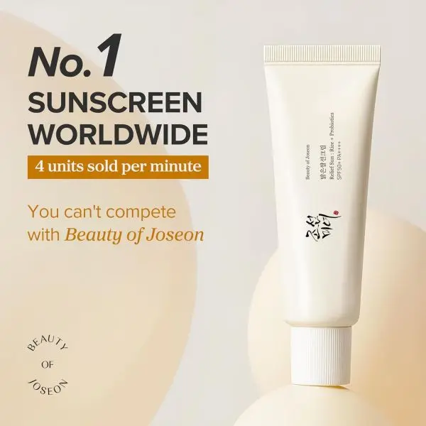 BOJ Relief Sun Rice + Probiotics SPF 50 + (50 ml) by Genuine Collection - Image 2