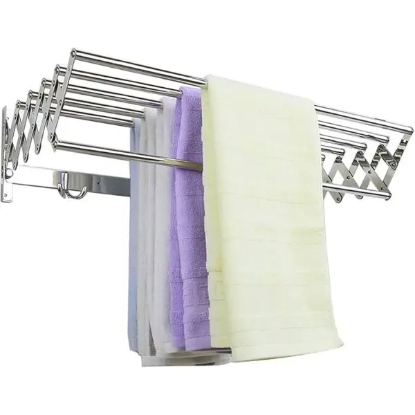 Wall Mounting Foldable Towel Cloth Hanger in Ikoyi - Image 2