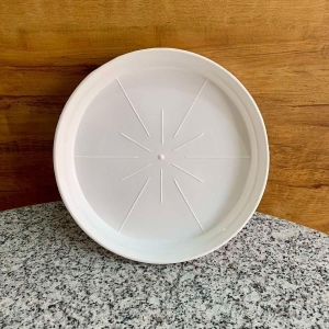 5 Pcs 10 Inch Plastic Garden Flower Pot Round Drip Plant Trays Flower Pot Plant Water Tray Base for Indoor Outdoor Garden Supplies