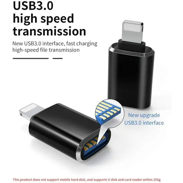 Adapter OTG JH-163 Lightning to USB - Image 5