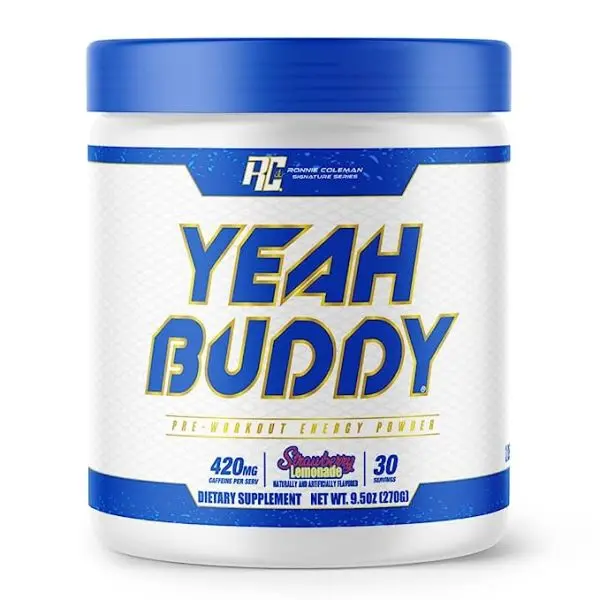 Rc Ronnie Coleman Signature Series Yeah Buddy Preworkout 30 serving 270 g (Strawberryz Kiwi)