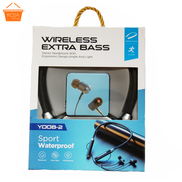 KOJA Sport Waterproof Neckband Bluetooth Headphones Wireless Sport Stereo Headsets - Image 2