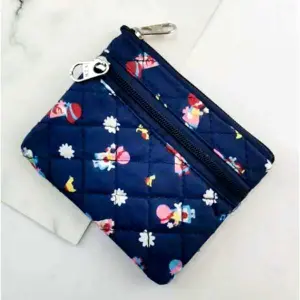 KOJA Women's Mini Coin Purse Genuine Leather Pouch Change Wallet with Key Ring 2