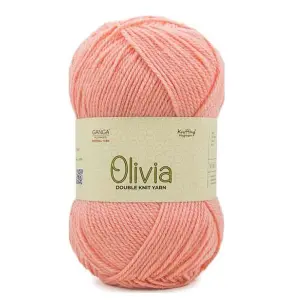 OLA039 Peach Color Ganga Oliva Knitting Yarn 100 Grams