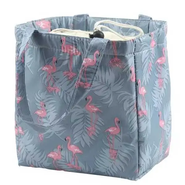 Portable Lunch Bags Outdoor Picnic Bag Insulated Tote Thermal Bags - Image 4