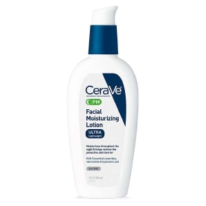 CeraVe Pm Facial Moisturizing Lotion Ultra Light Weight - 89 Ml