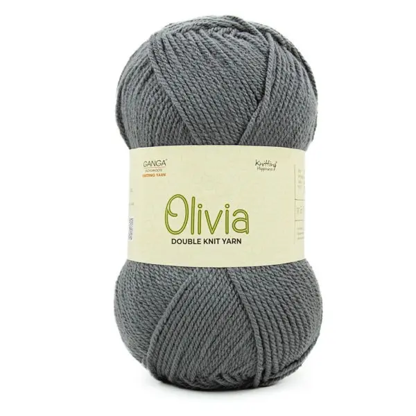 Olv001 Olivia Light Grey Knitting  Yarn 100 Gram - Image 3