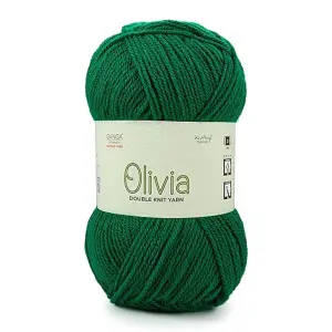 Green Ganga Oliva Knitting Yarn Ola017 100 Grams