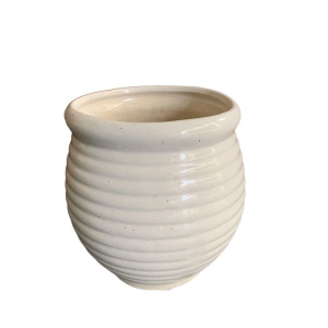 5 Inch Beautiful Ceramic Kanha Matki Pot For Indoor Outdoor Garden
