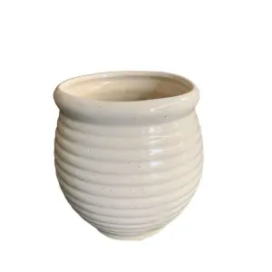 5 Inch Beautiful Ceramic Kanha Matki Pot For Indoor Outdoor Garden