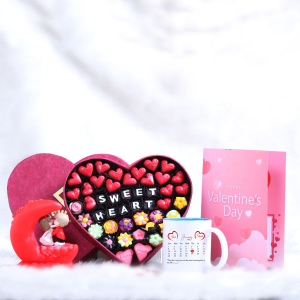 Valentine Box Chocolate with Gift