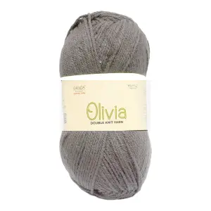 Ganga Double Knit Yarn 100gm Brown Olv001