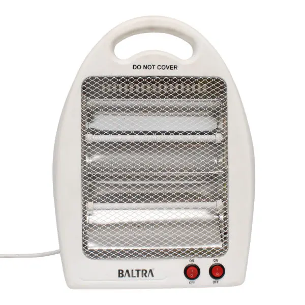 BALTRA Quartz Heater | Flame | 800 Watt | 2 heating levels: 400 & 800 W | Safety tip over switch | Cool touch cabinet | High temperature resistant housing | 12 Month Warranty - Image 2
