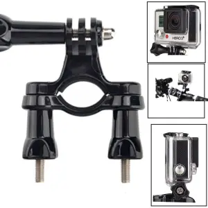 Bike Motorcycle Handlebar Seatpost Pole Mount Holder For Gopro and Action Cameras