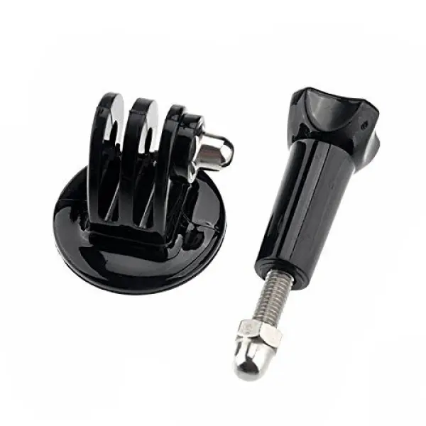 Black Tripod Mount Monopod Adapter for Go Pro Hero Sjcam Xiaomi Yi Camera Stand Go Pro and Action Cameras - Image 2