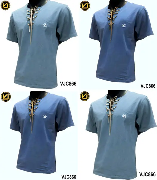 VIRJEANS (VJC866) Plain Stylish T-shirt For Men- All Colors