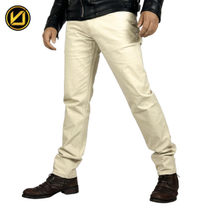 VIRJEANS (VJC837) Stretchable Cotton Chinos Pant For Men-Cream