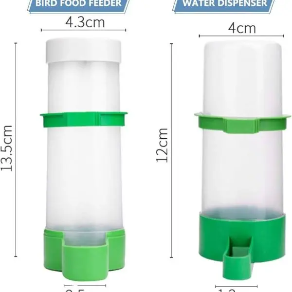 Small Bird Feeder And Drinker Combo - Image 2