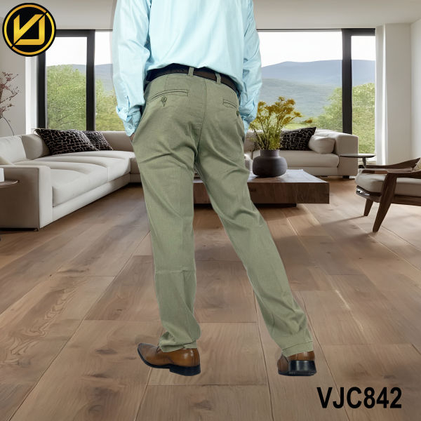 VIRJEANS (VJC842) Linen Formal Pant For Men-All Colors - Image 2