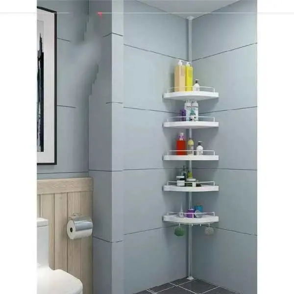 4 Tier Mulitpurpose Corner Space Saver Storage Shelf - Image 4