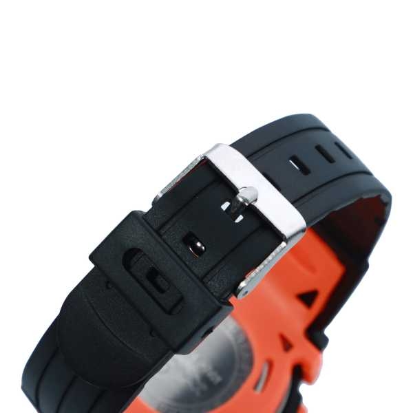 Black/Orange Color Digital LED Display,Auto Date Watch For Kids - Image 3