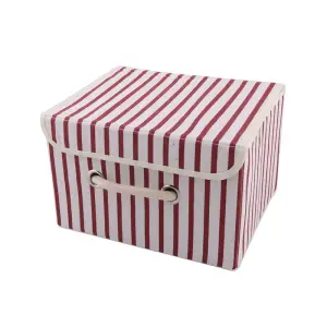 KOJA Foldable Clothes Storage Box with Lid 1