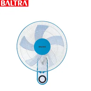 BALTRA Wall Fan | Cute | 16” wall fan | Poly coated safety grill | 3 speed control panel | Copper motor | 24 months warranty