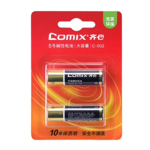 C-502 Comix 5AA Alkaline Battery